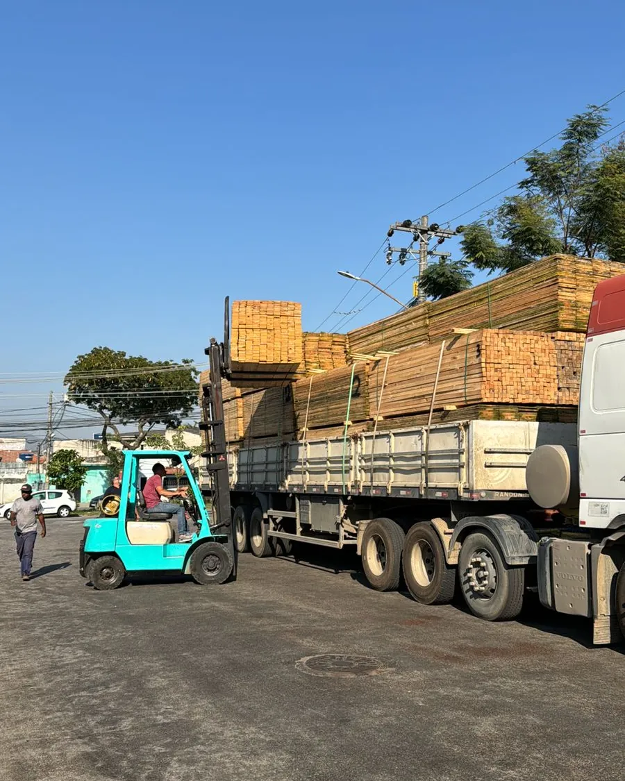 Carga saindo para entrega